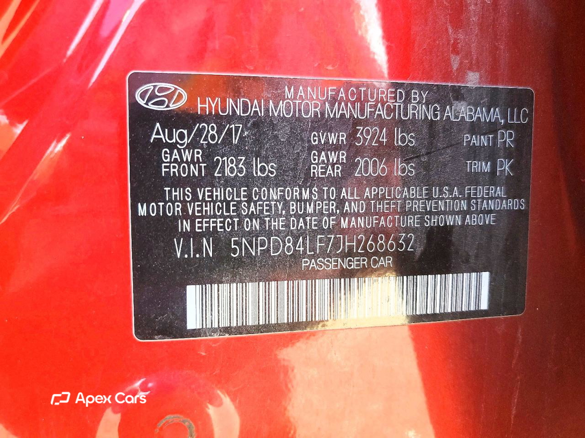 Hyundai Elantra 2018