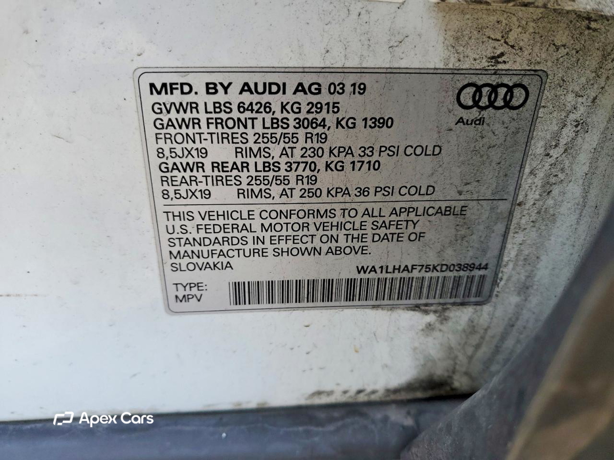 Audi Q7 2019