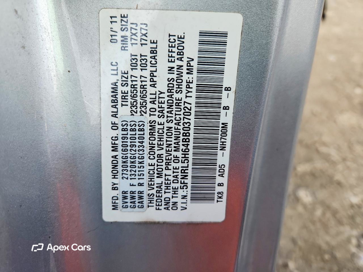 Honda Odyssey 2011
