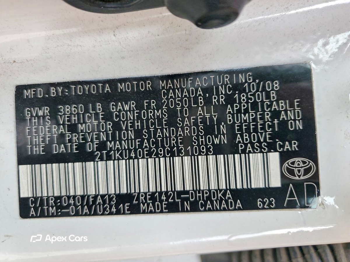 Toyota Matrix 2009