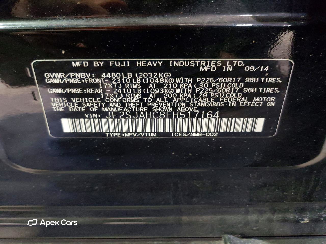 Subaru Forester 2015