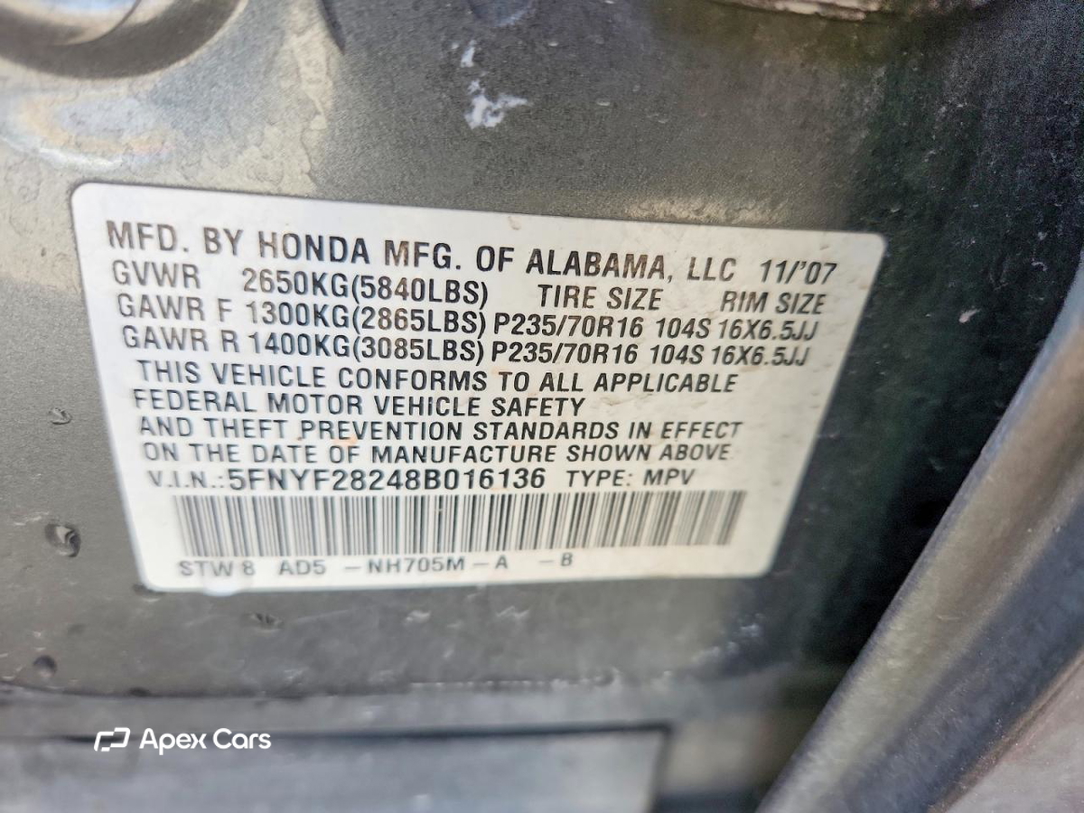 Honda Pilot 2008