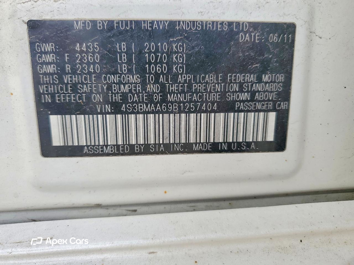 Subaru Legacy 2011