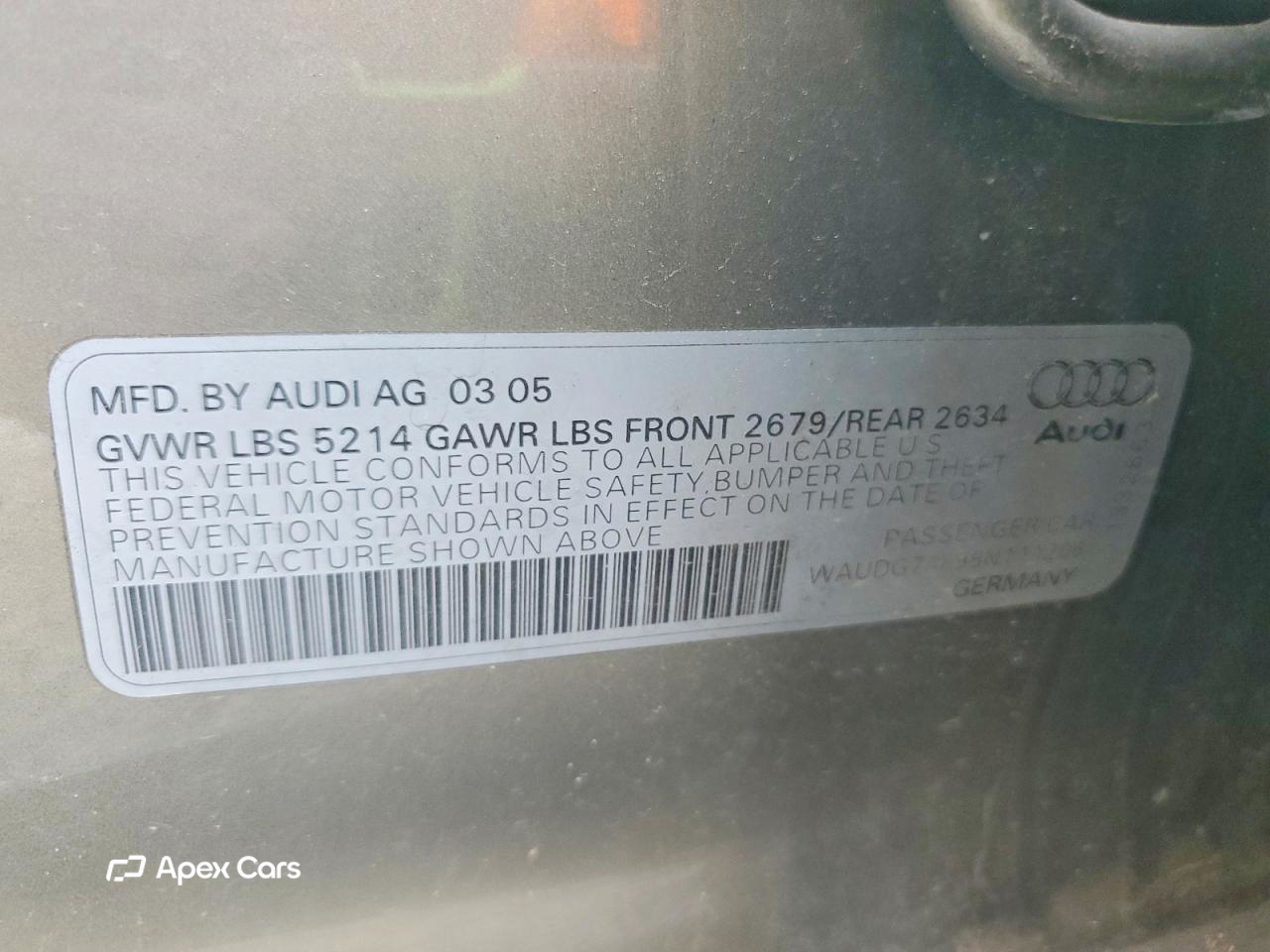Audi A6 2005
