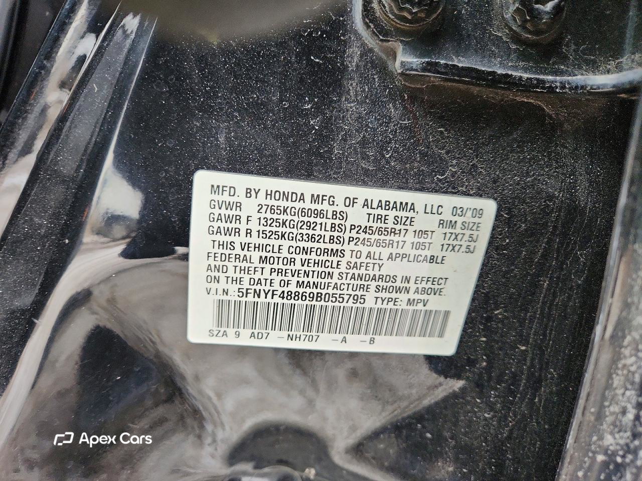 Honda Pilot 2009