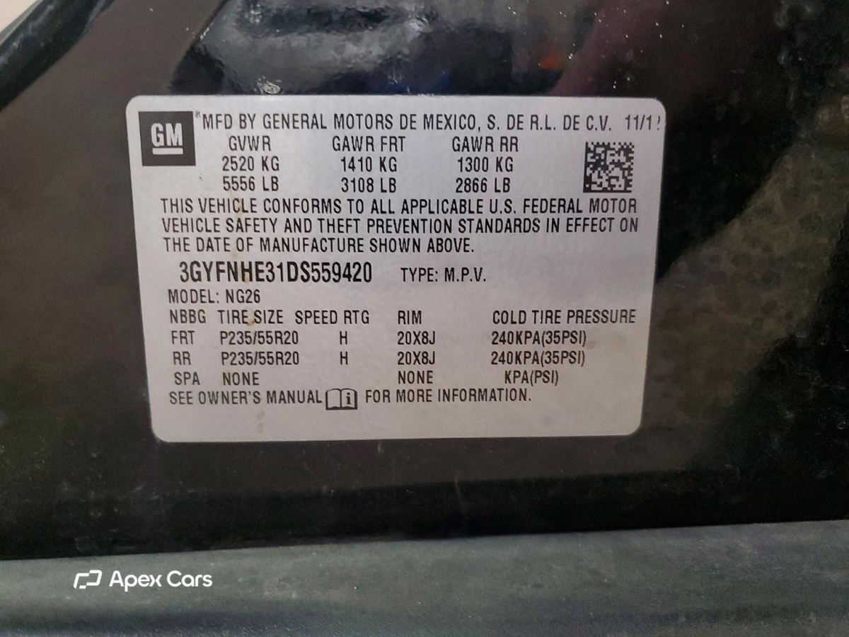 Cadillac SRX 2013