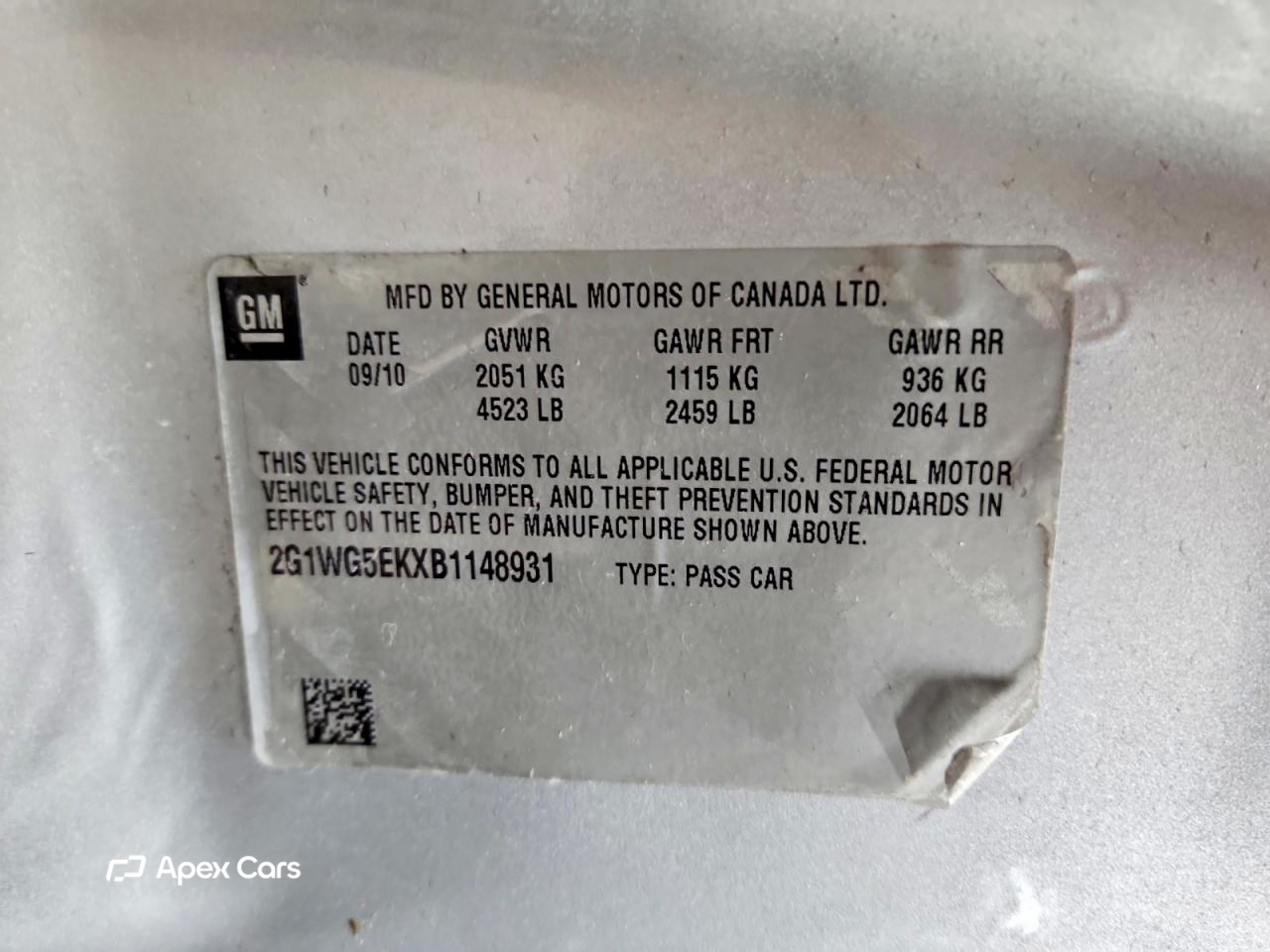 Chevrolet Impala 2011