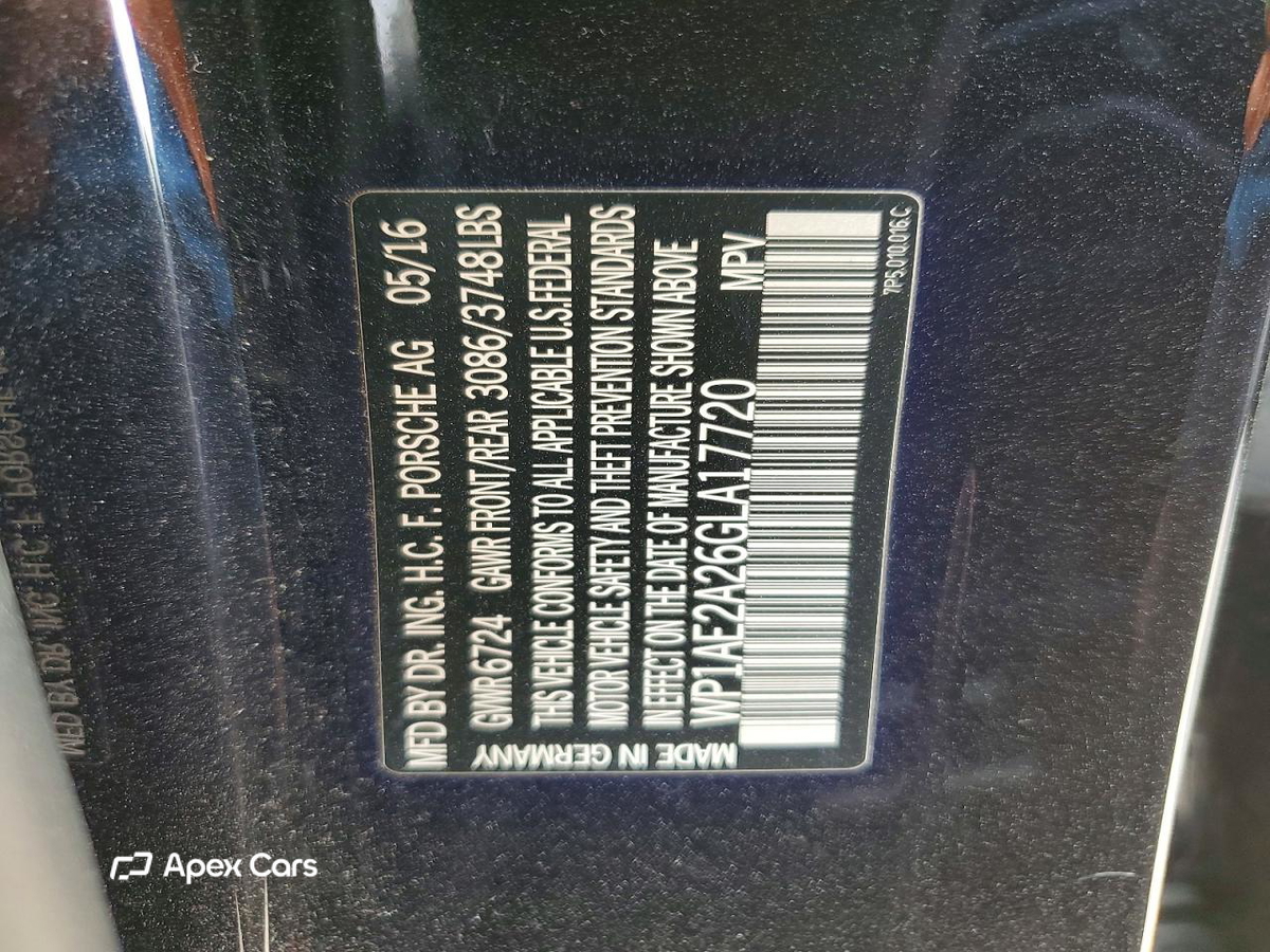 Porsche Cayenne 2016
