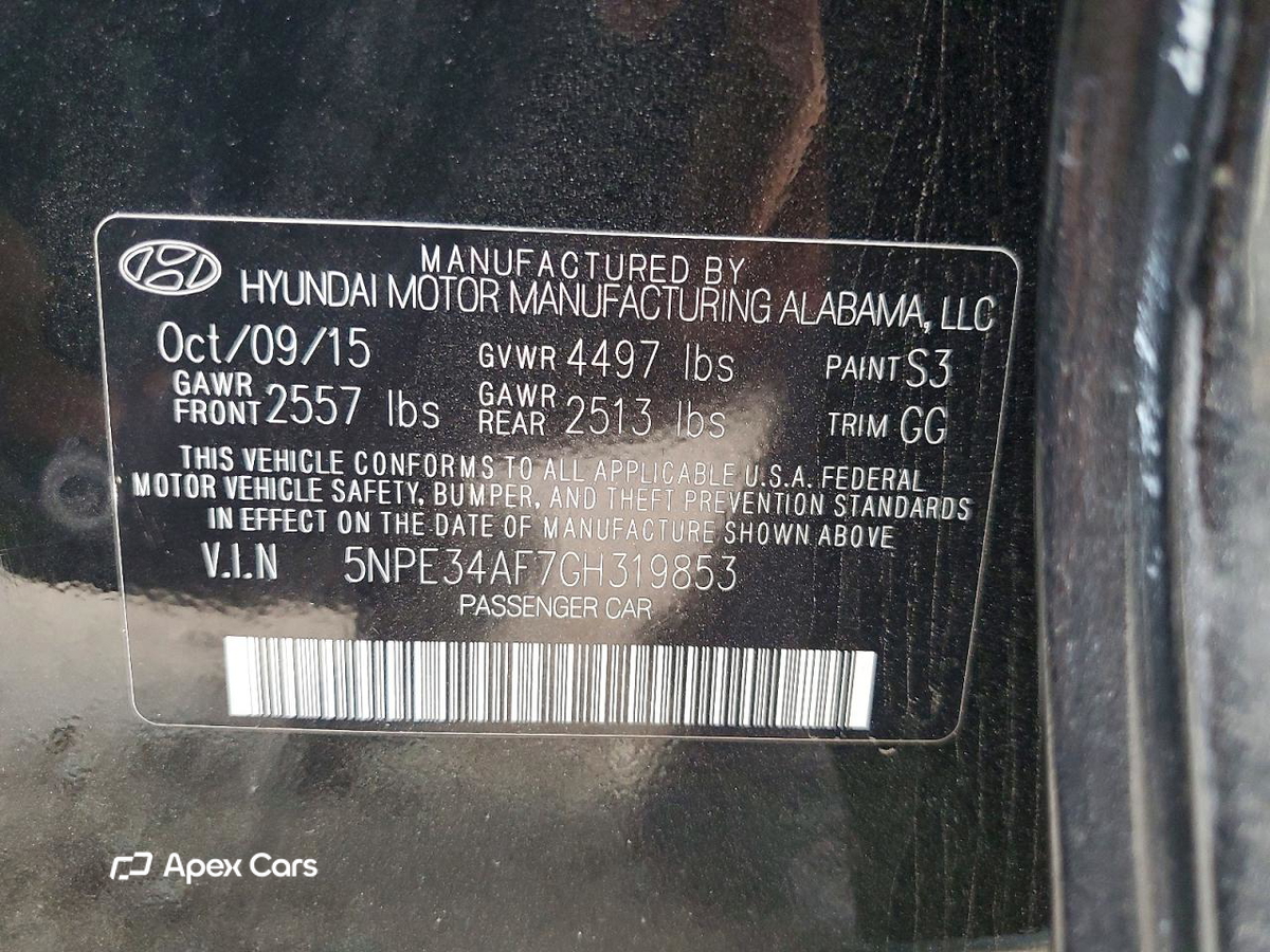 Hyundai Sonata 2016