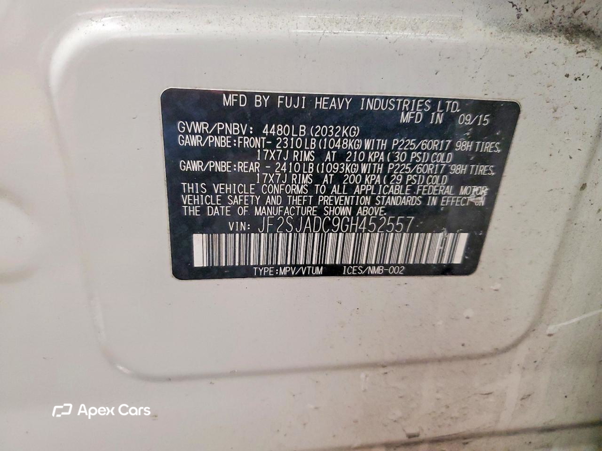 Subaru Forester 2016