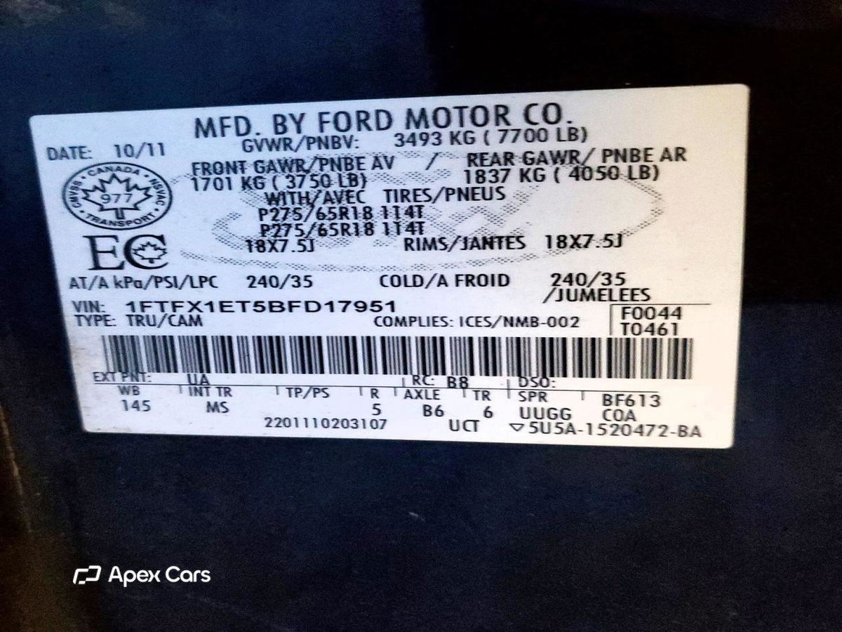 Ford F-150 2011