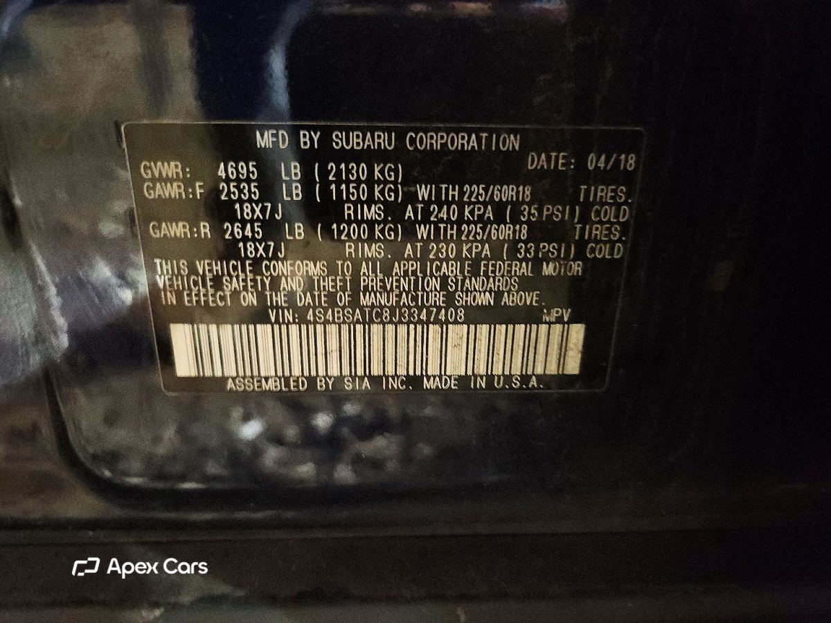 Subaru Outback 2018