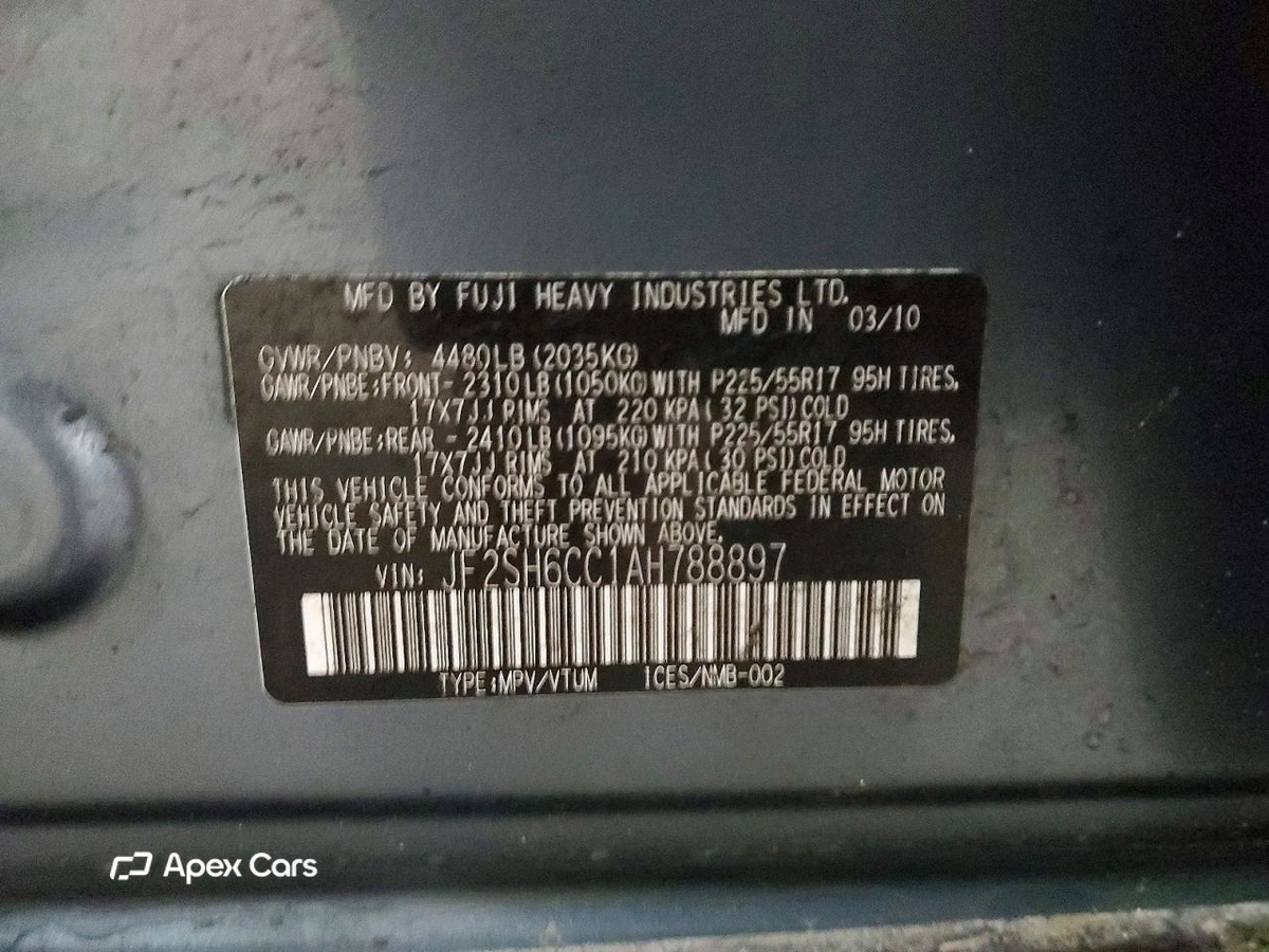 Subaru Forester 2010