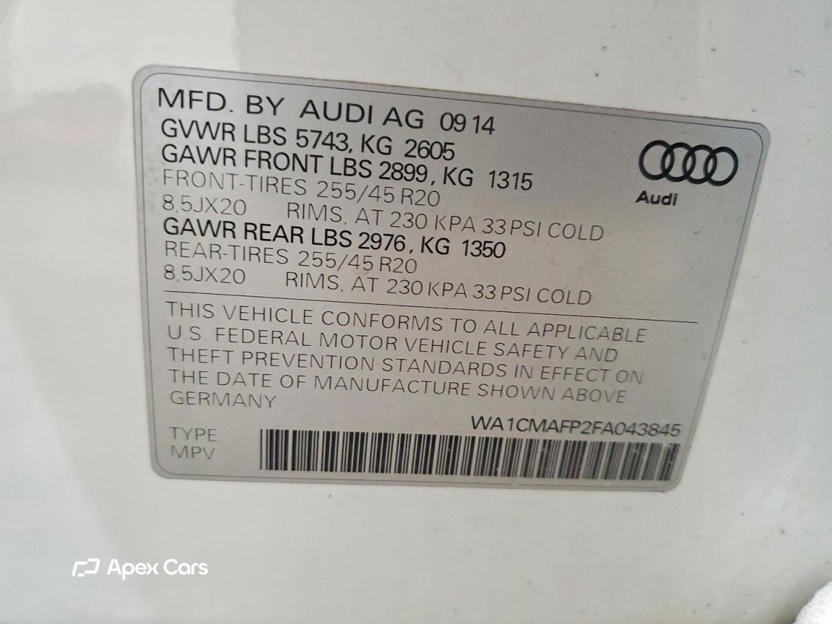 Audi Q5 2015