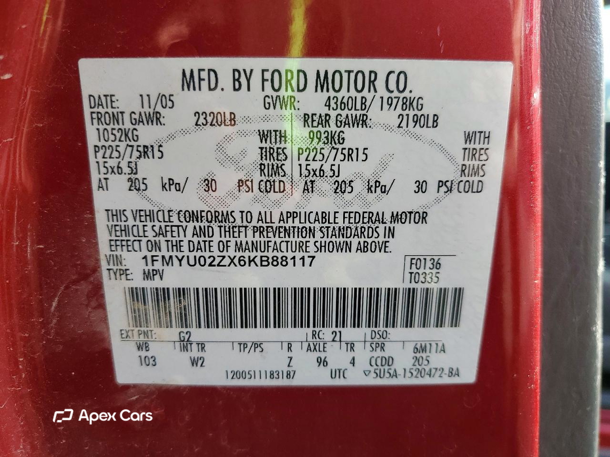 Ford Escape 2006