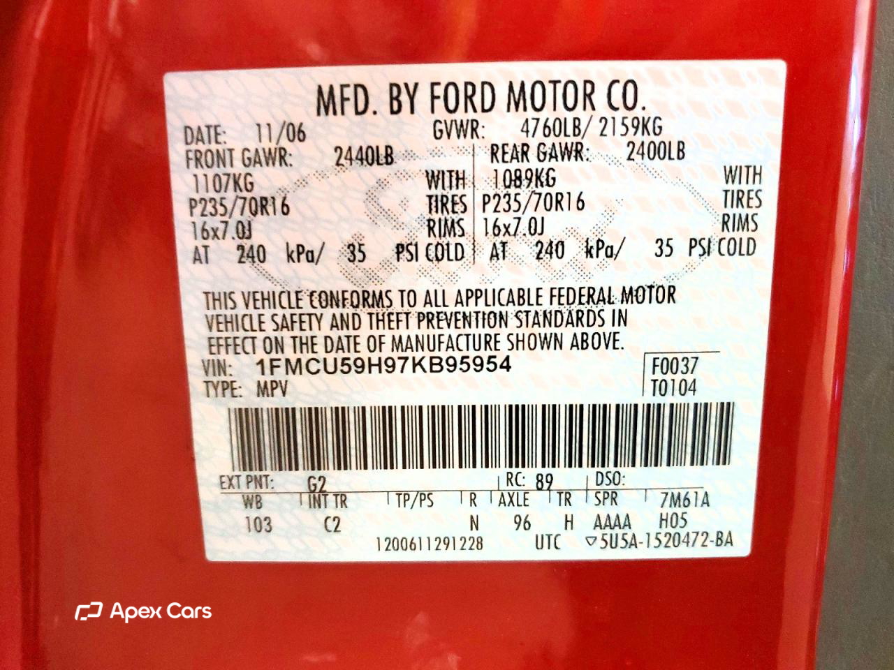 Ford Escape 2007