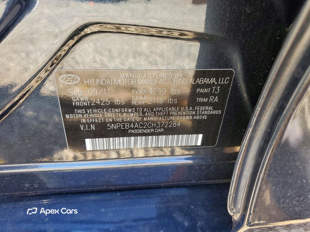 Hyundai Sonata 2012
