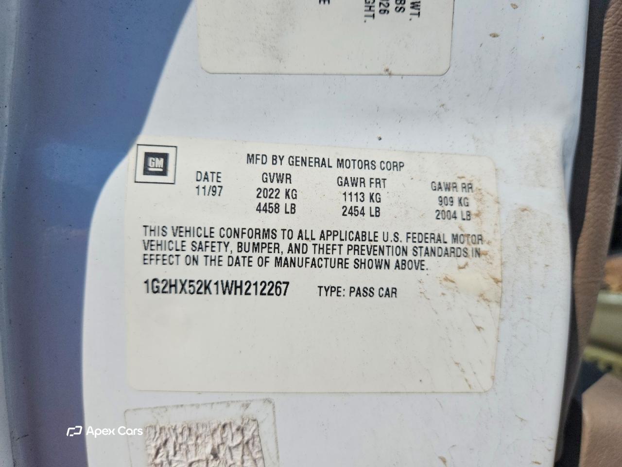 Pontiac Bonneville 1998