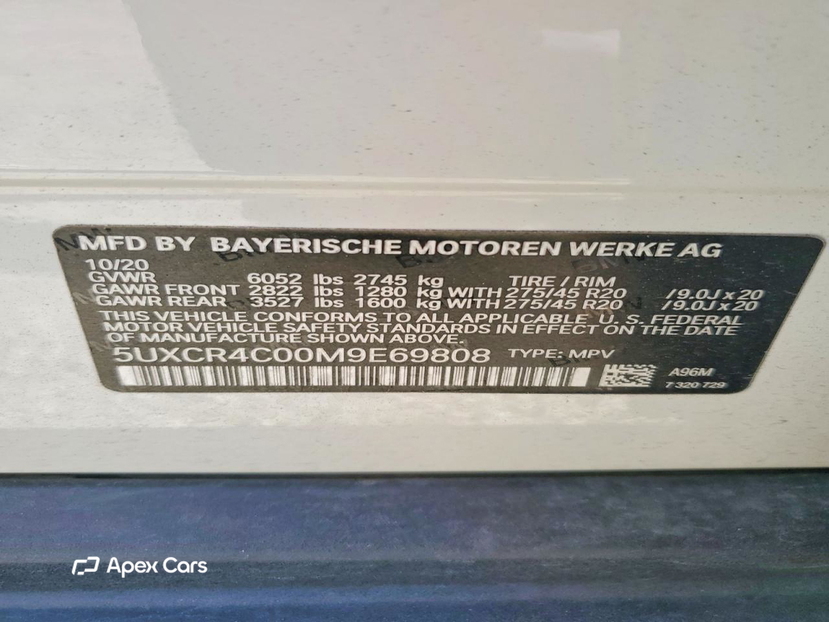BMW X5 2021