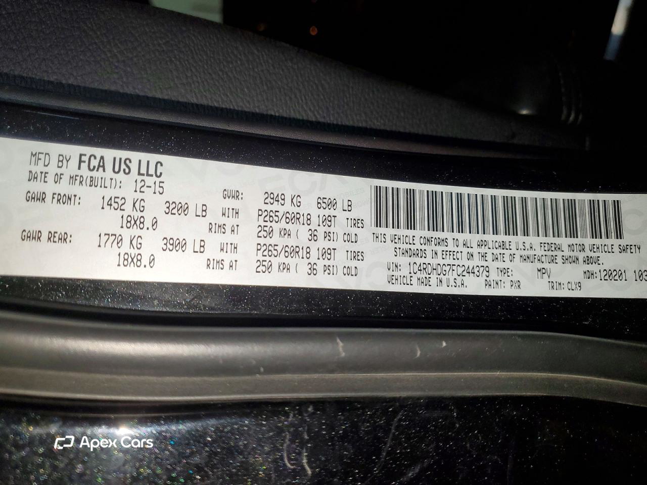 Dodge Durango 2015
