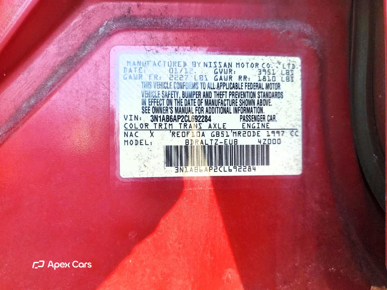 Nissan Sentra 2012