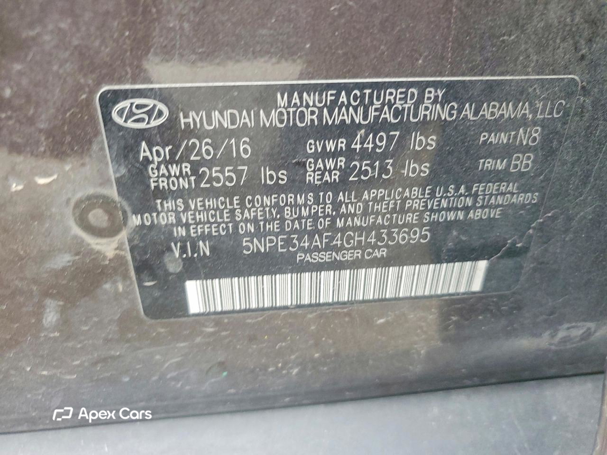 Hyundai Sonata 2016