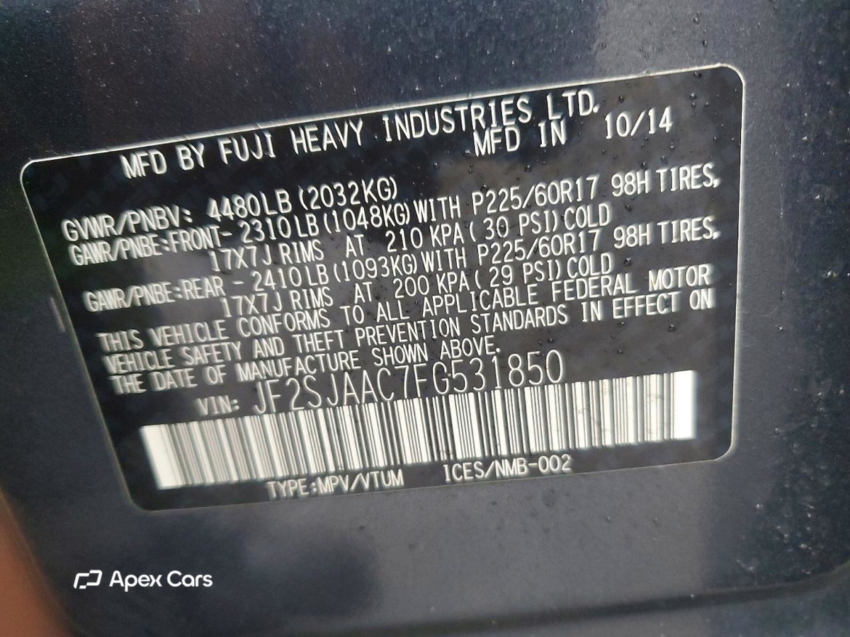 Subaru Forester 2015