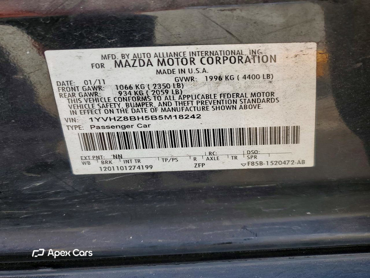 Mazda 6 2011