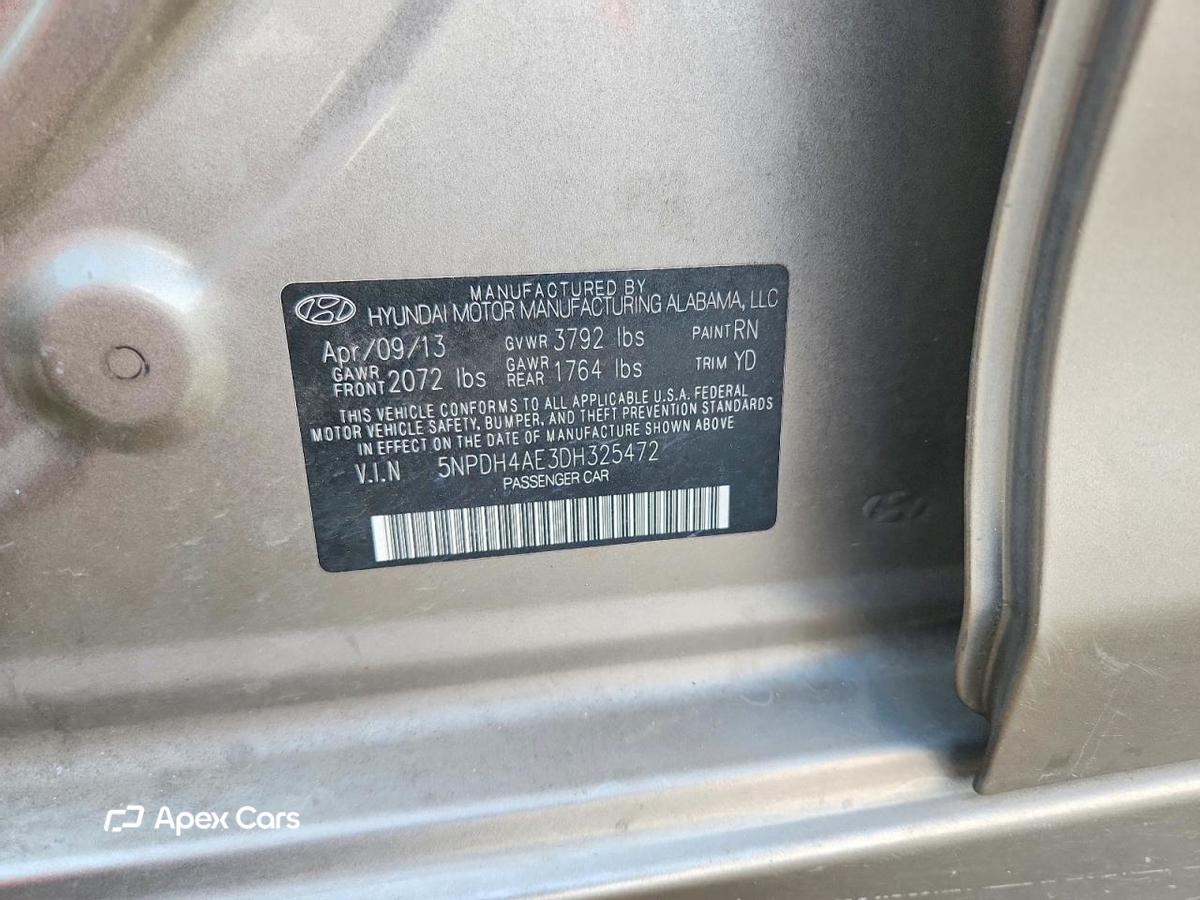 Hyundai Elantra 2013
