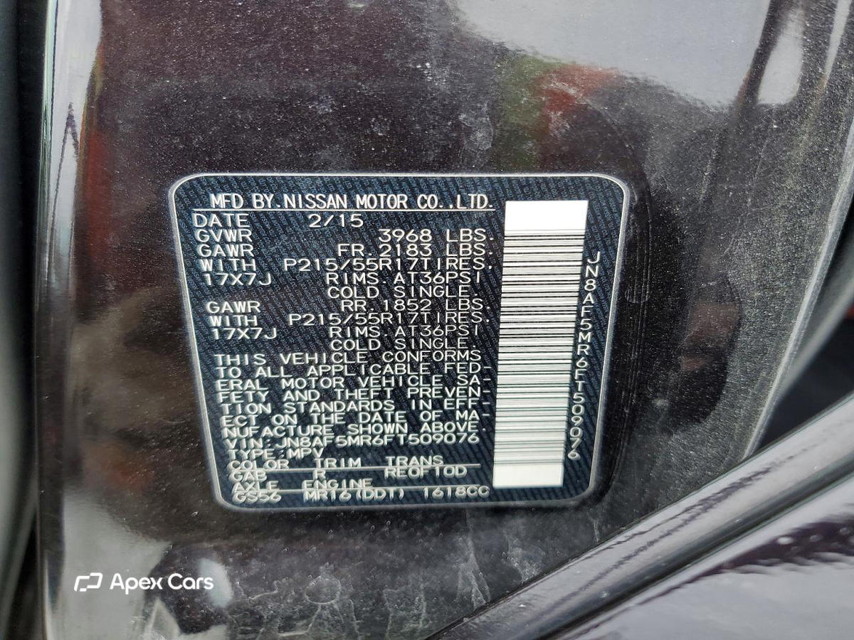 Nissan Juke 2015