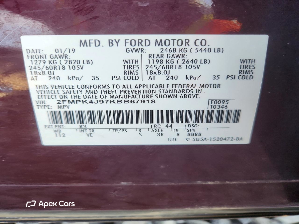 Ford Edge 2019