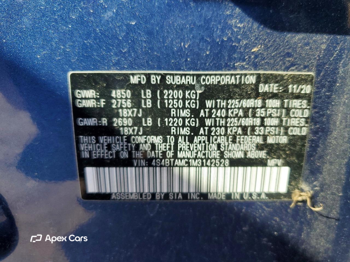 Subaru Outback 2021