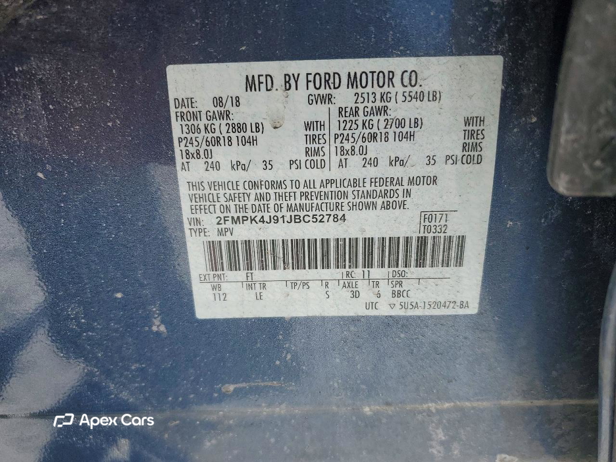 Ford Edge 2018
