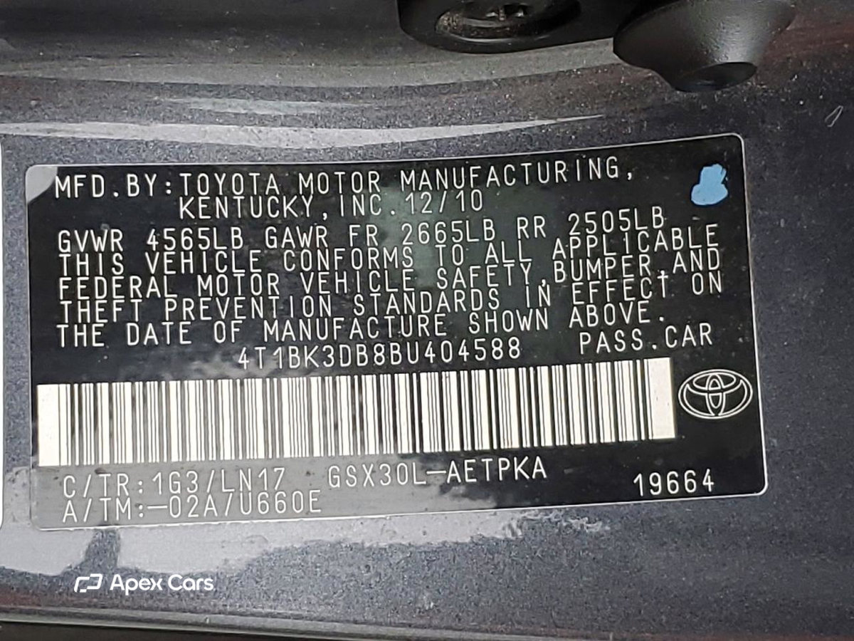 Toyota Avalon 2011