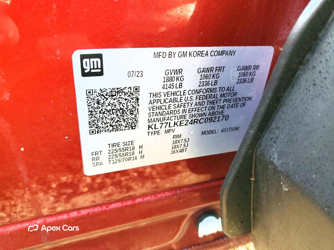 Chevrolet Trax 2024