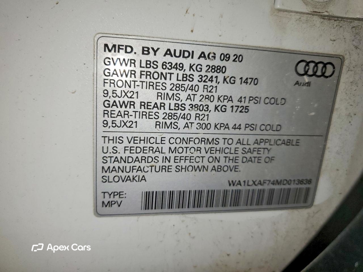 Audi Q7 2021