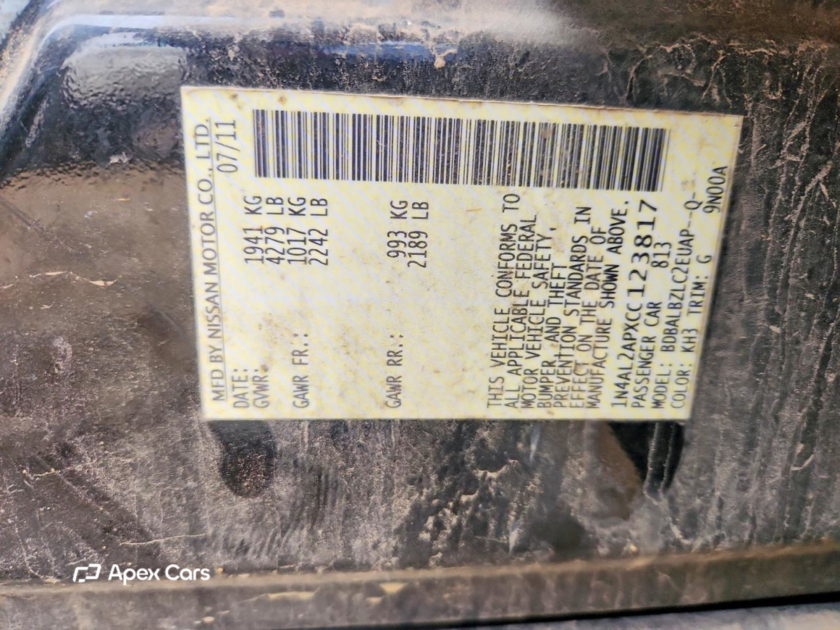 Nissan Altima 2012