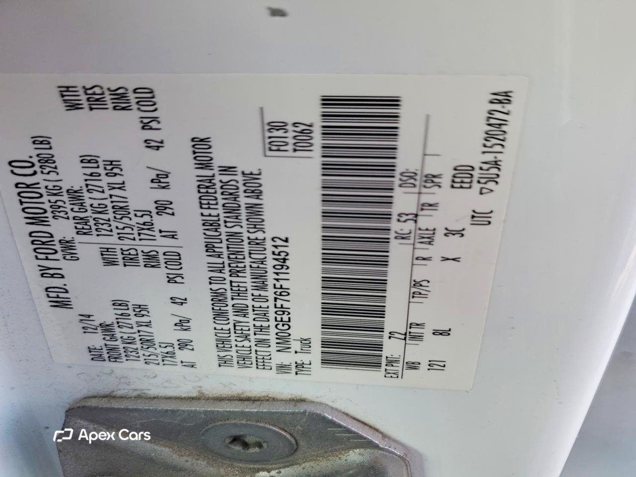 Ford Transit 2015