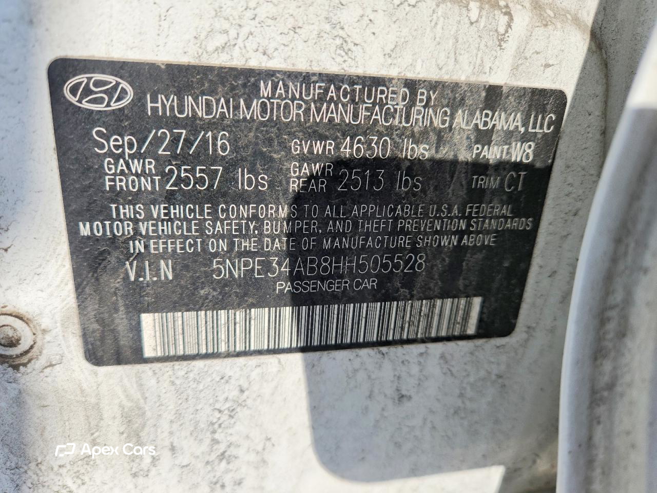 Hyundai Sonata 2017