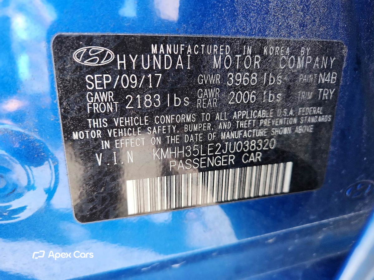 Hyundai Elantra 2018