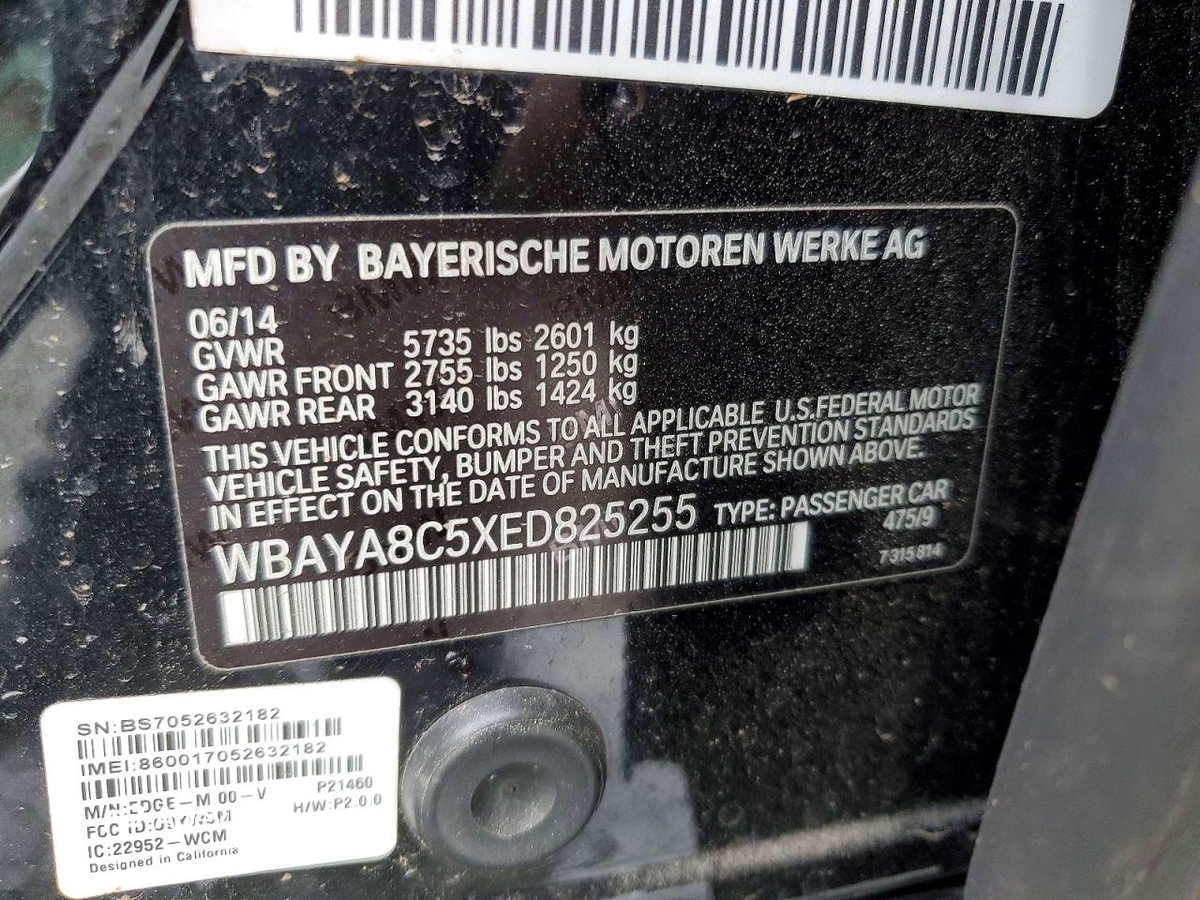 BMW Series 7 2014