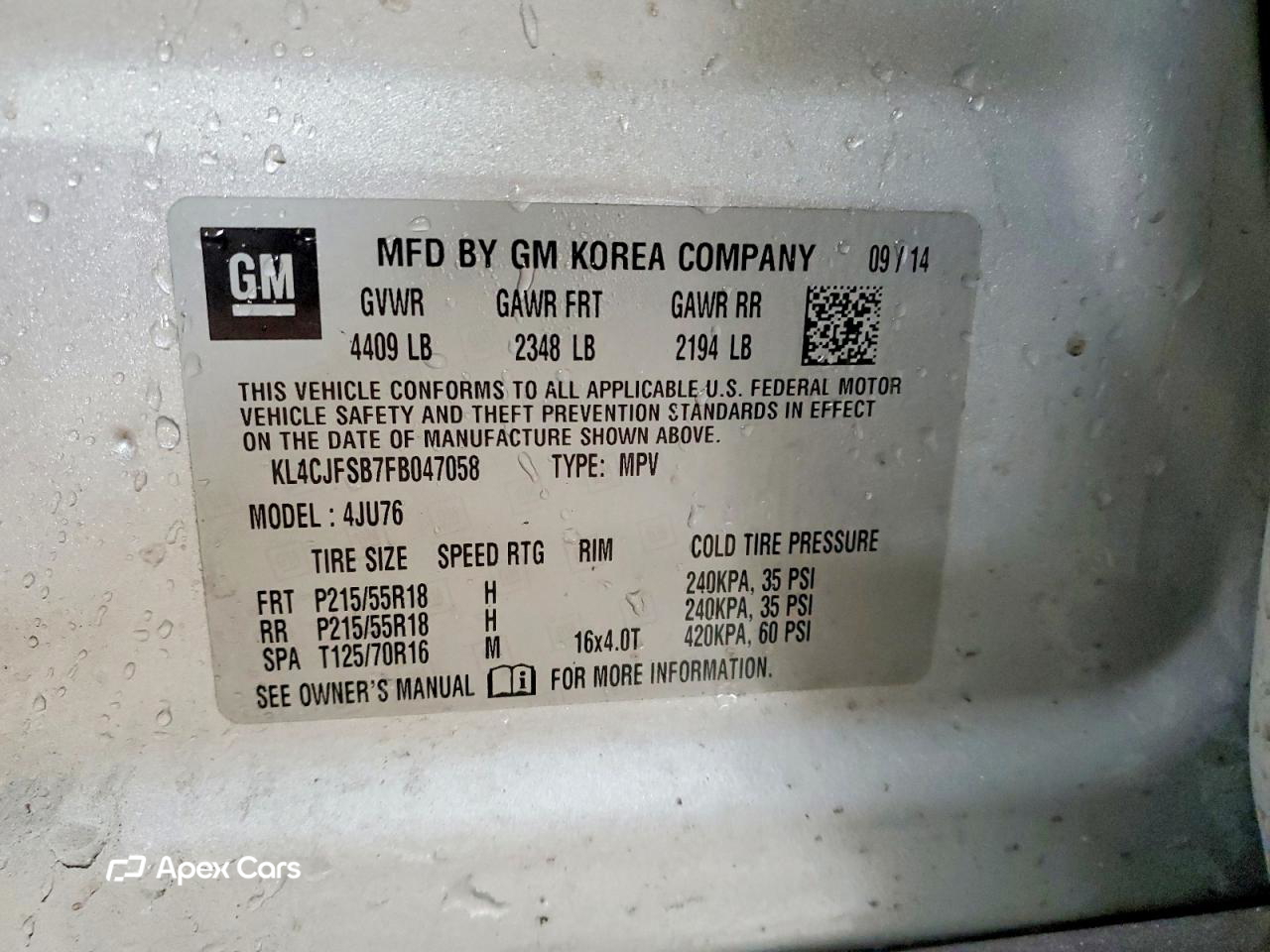 Buick Encore 2015
