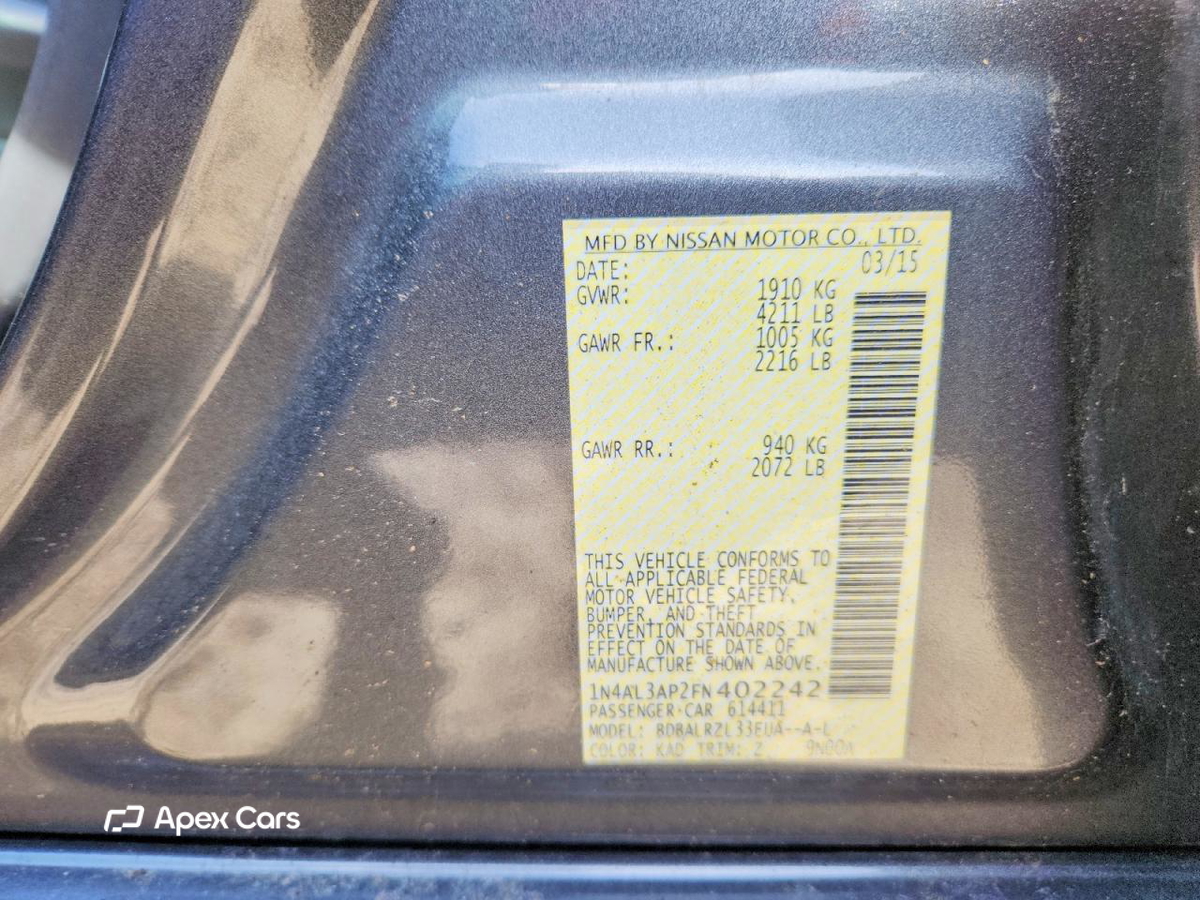 Nissan Altima 2015