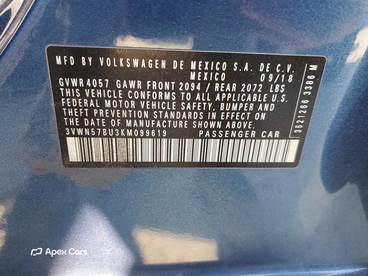 Volkswagen Jetta 2019