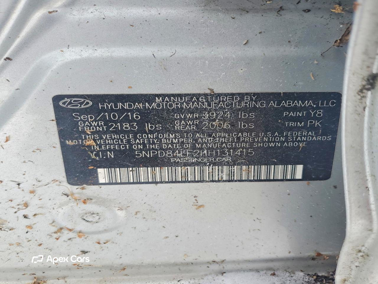 Hyundai Elantra 2017