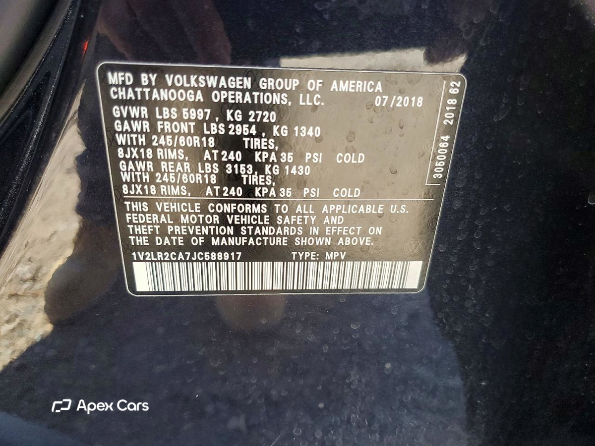 Volkswagen Atlas 2018