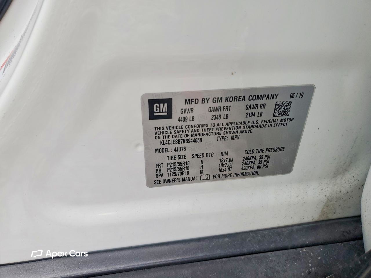 Buick Encore 2019