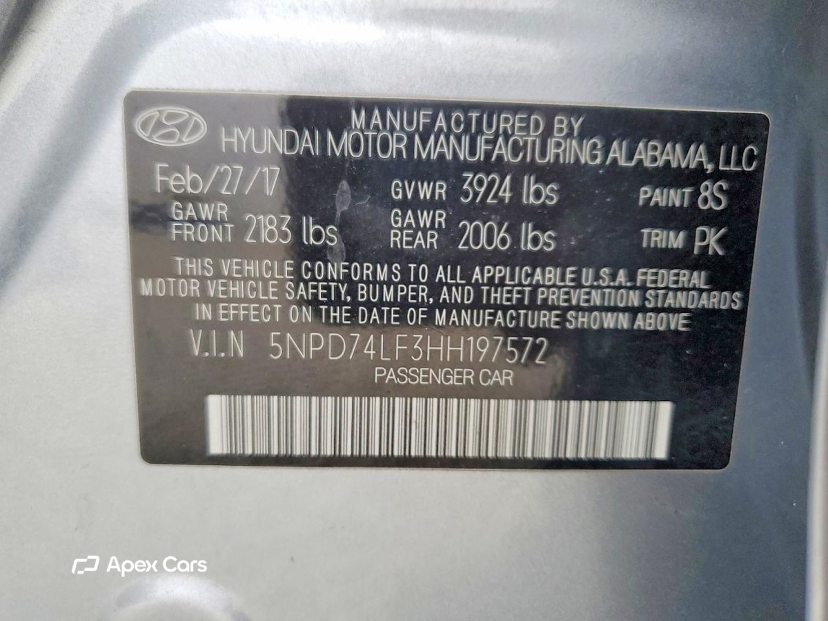Hyundai Elantra 2017