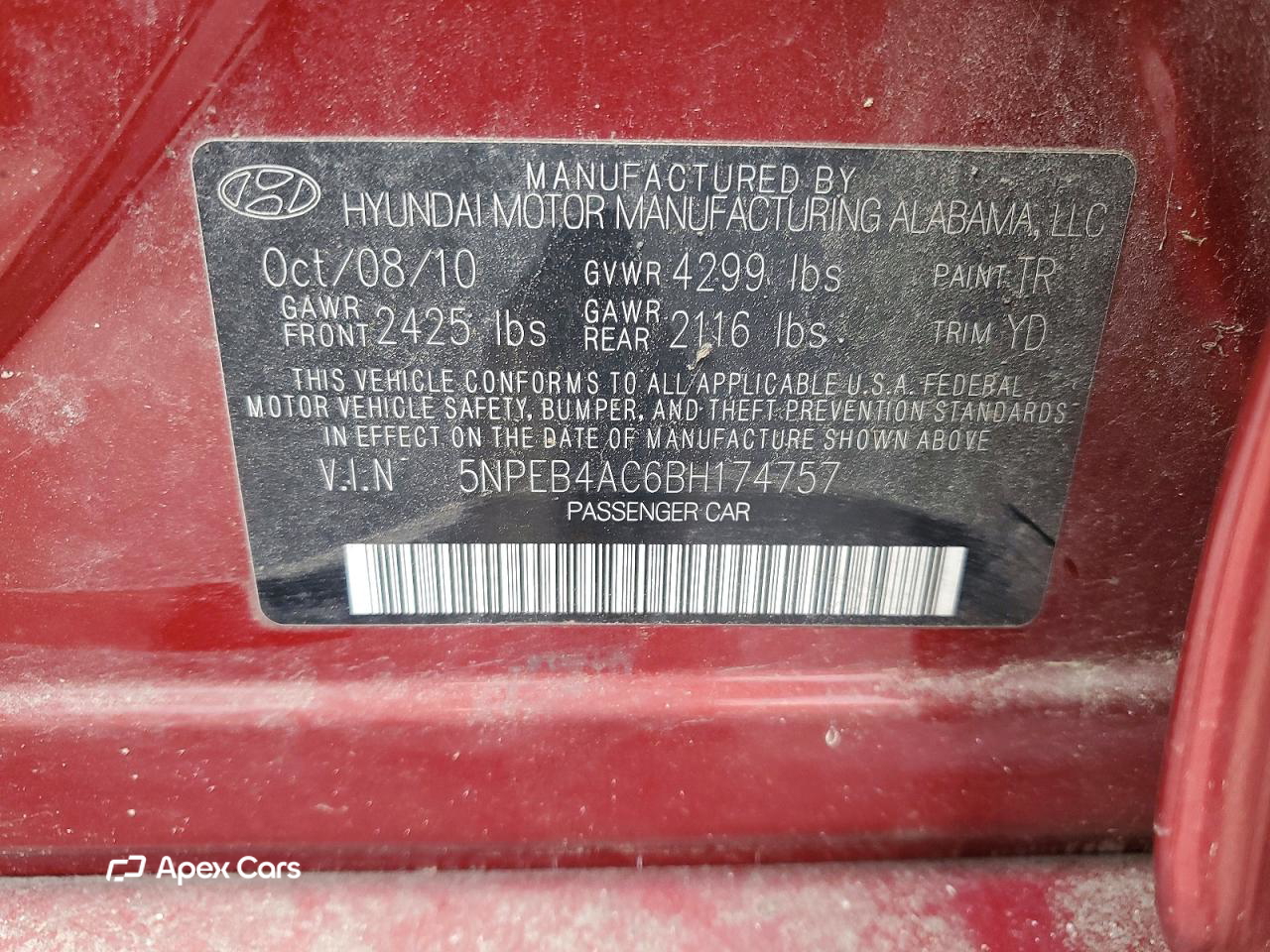 Hyundai Sonata 2011