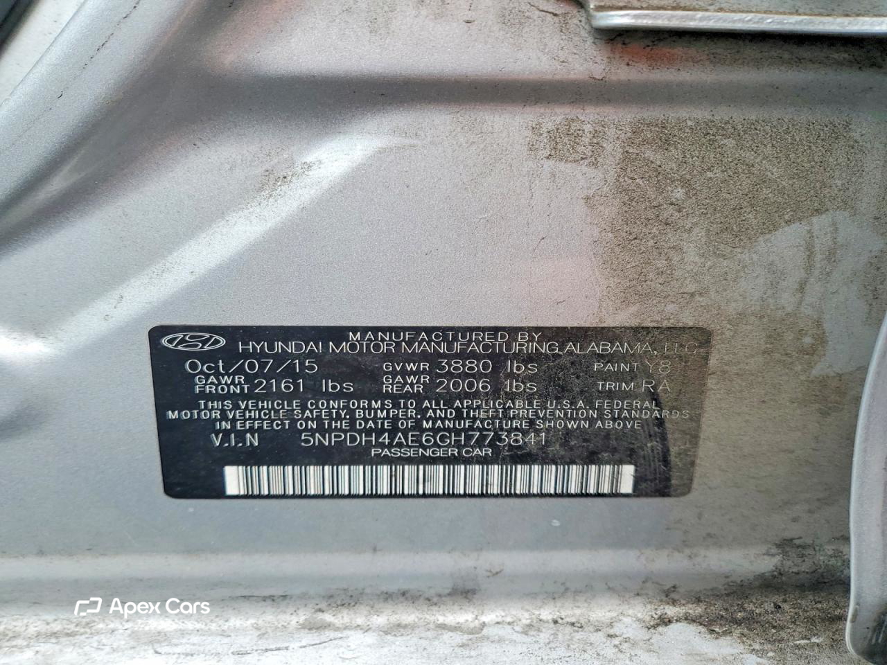 Hyundai Elantra 2016